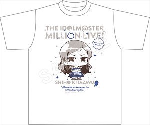 ミニッチュ アイドルマスター ミリオンライブ！ Tシャツ 北沢志保 (キャラクターグッズ)