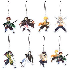 Trading Acrylic Charm [Demon Slayer: Kimetsu no Yaiba] Creators ver. (Set of 8) (Anime Toy)
