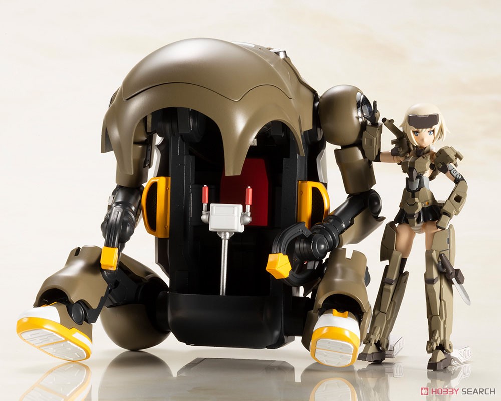 フレームアームズ・ガール ハンドスケール 轟雷 with 20 メカトロウィーゴ `ちゃいろ` (プラモデル) 商品画像7