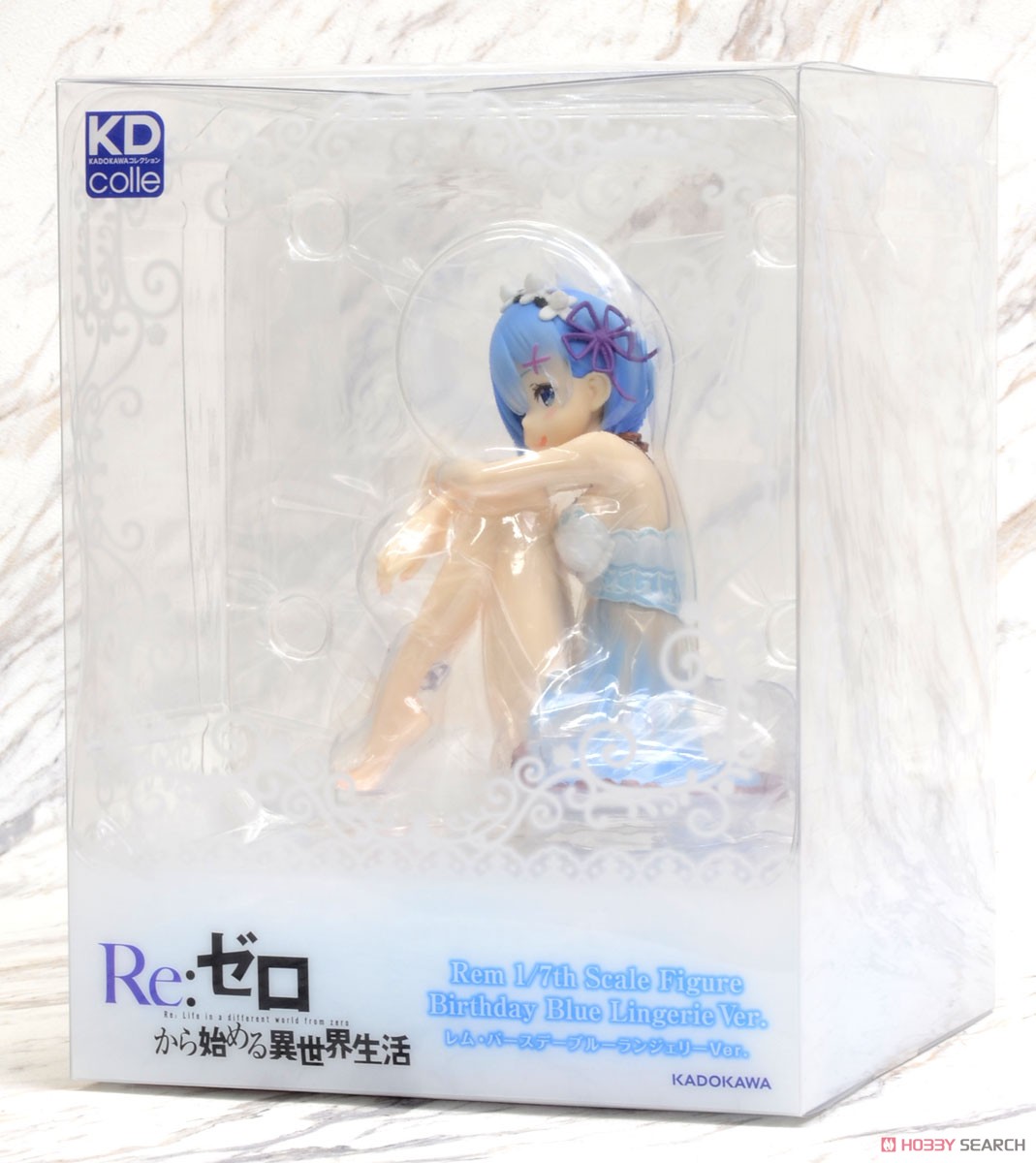 Rem: Birthday Blue Lingerie Ver. (PVC Figure) Package1