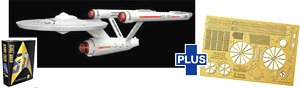 Star Trek NCC-1701 U.S.S Enterprise (50th Anniversary Edition) w/Hull Detail Up Parts Ver. (Plastic model)
