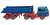 (HO) メルセデス・ベンツ LPS 333 ダンプトラック gentian ブルー (鉄道模型) 商品画像1