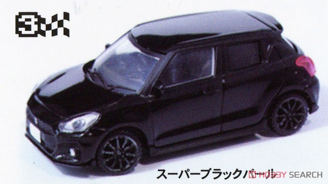 1/64 SUZUKI SWIFT Sport ZC33S スーパーブラックパール (玩具) その他の画像1