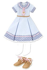 PNS Magical Academy Uniform Set (Light Blue) (Fashion Doll)