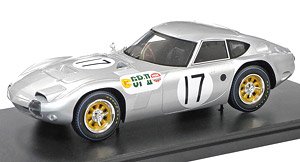 Toyota 2000GT 17号車 シルバー (1966 日本GP) (ミニカー)