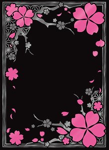 ブロッコリーモノクロームスリーブプレミアム 「桜花」 (カードスリーブ)