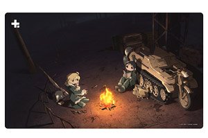 Girls` Last Tour Nobody Except The Two Rubber Mat (Anime Toy)