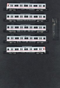 Keio Series 1000 (5th Edition, Salmon Pink) Five Car Formation Set (w/Motor) (5-Car Set) (Pre-colored Completed) (Model Train)