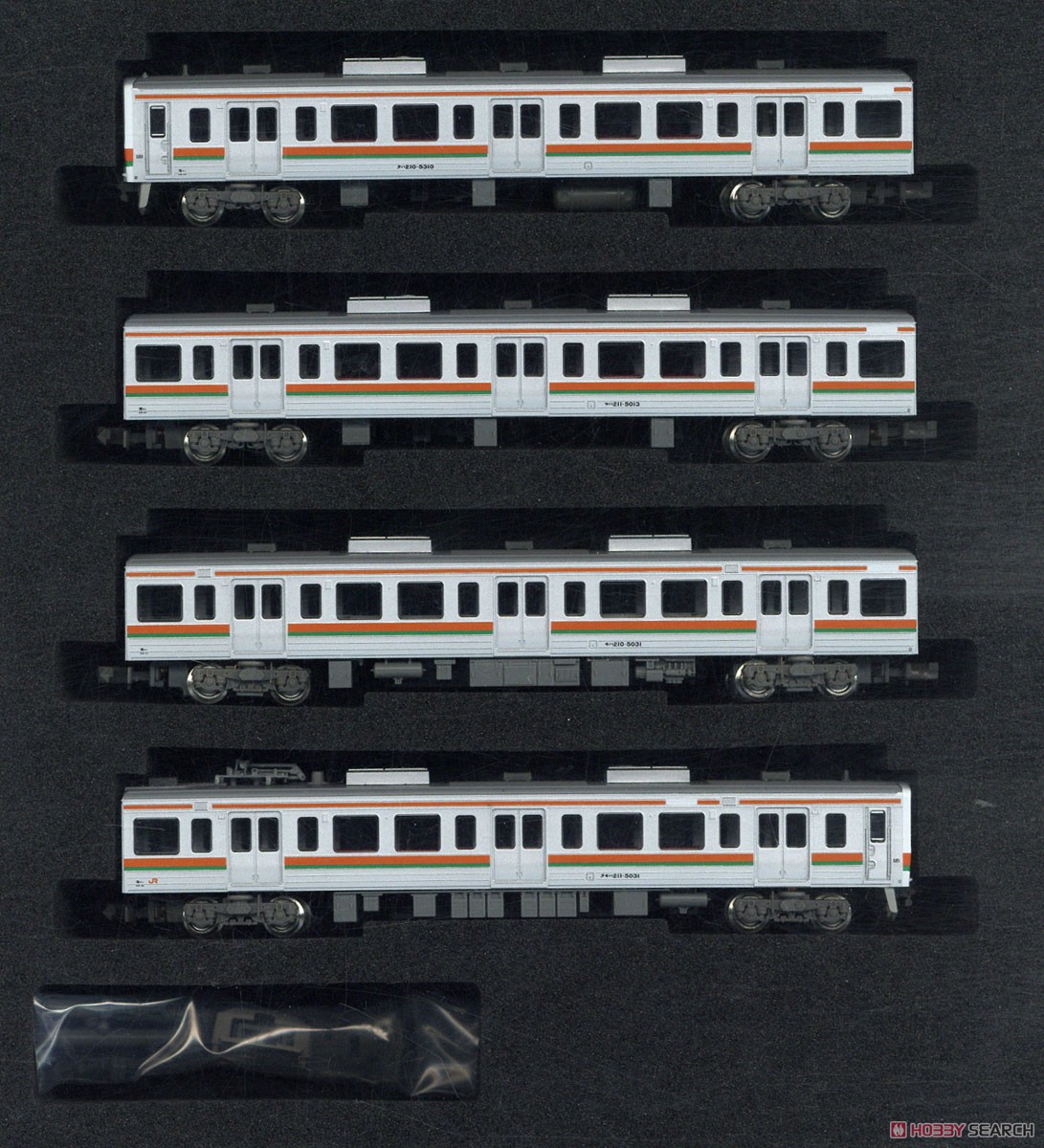 JR 211系5000番台 (K15編成・行先点灯) 4両編成セット (動力付き) (4両セット) (塗装済み完成品) (鉄道模型) 商品画像1