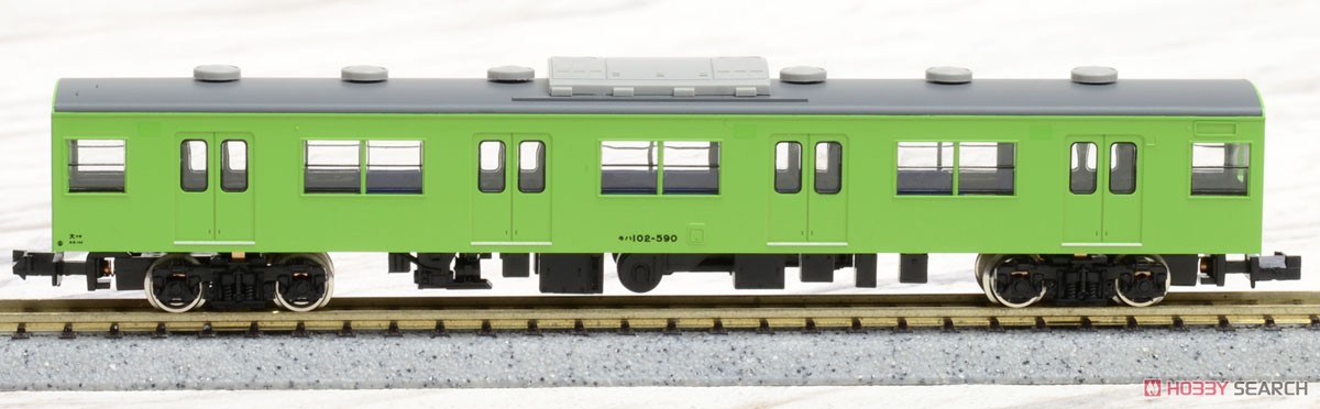 JR 103系 (関西形・ウグイス・大阪環状線直通) 8両編成セット (動力付き) (8両セット) (塗装済み完成品) (鉄道模型) 商品画像10