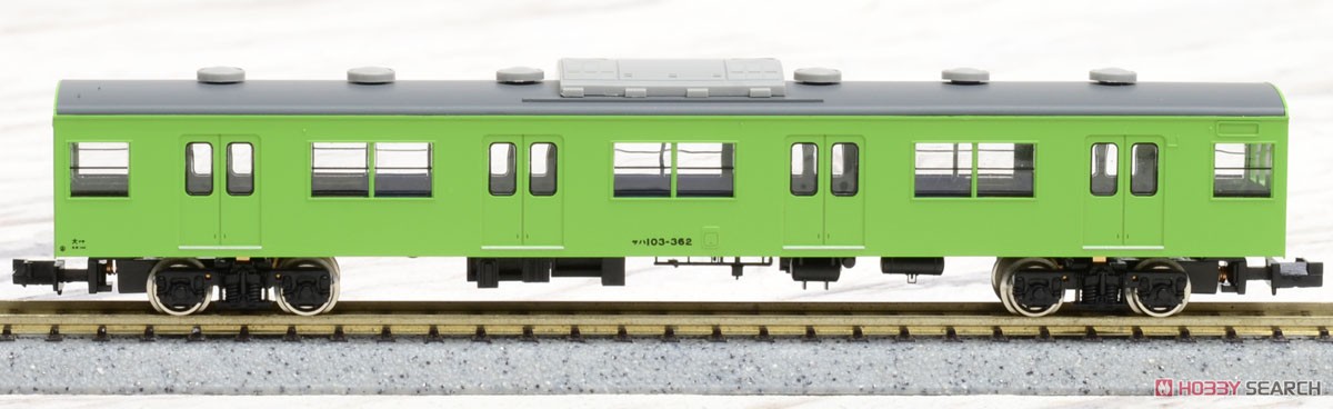 JR 103系 (関西形・ウグイス・大阪環状線直通) 8両編成セット (動力付き) (8両セット) (塗装済み完成品) (鉄道模型) 商品画像6