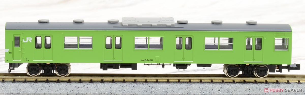 JR 103系 (関西形・ウグイス・大阪環状線直通) 8両編成セット (動力付き) (8両セット) (塗装済み完成品) (鉄道模型) 商品画像8