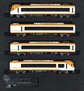 Kintetsu Series 22600 Ace (New Color) Four Car Formation Set (without Motor) (Add-On 4-Car Set) (Pre-colored Completed) (Model Train)