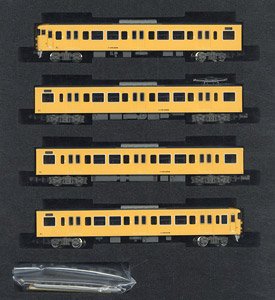 JR 115系2000番台 (40N体質改善車 L-07編成・中国地域色) 増結4輛編成セット (動力無し) (増結・4両セット) (塗装済み完成品) (鉄道模型)