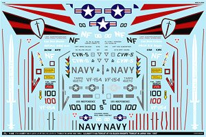 F-14A VF-154 ブラックナイツ 「TOMCAT IN JAPAN 1994/1995」 (デカール)