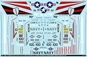 F-14A VF-154 ブラックナイツ 「TOMCAT IN JAPAN 1994/1995」 (デカール)