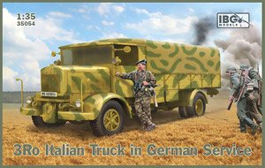 3Ro Italian Truck Cargo Type in German Service (Plastic model)