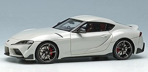 TOYOTA GR SUPRA RZ 2019 Japanese ver. ホワイトメタリック (ミニカー)