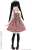45 Hidamari no Funwari Check Jumper Dress Set (Bordeau Check) (Fashion Doll) Other picture1