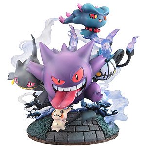 G.E.M.EX Series Pokemon Ghost Type are All Gathering! (PVC Figure)