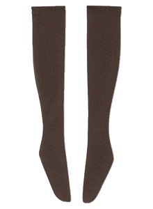 45 Knee-Socks (Brown) (Fashion Doll)