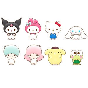 Chokorin Mascot Sanrio Characters (Set of 6) (PVC Figure)