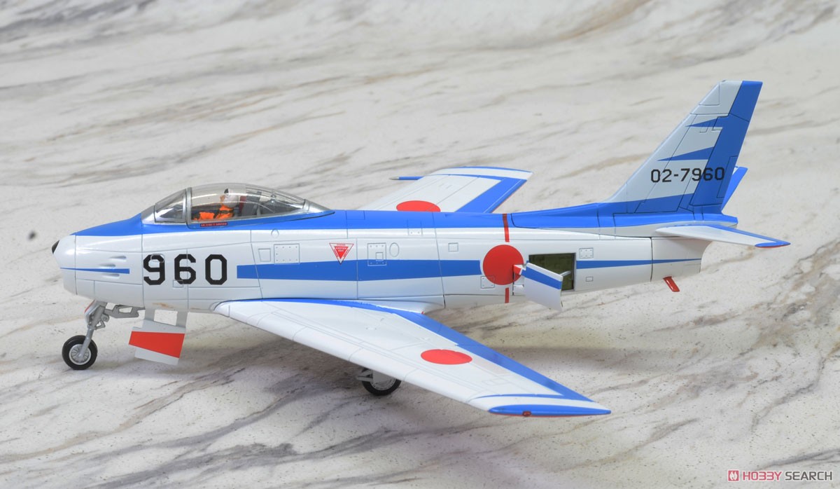 航空自衛隊 F-86F セイバー ブルーインパルス 02-7960 (完成品飛行機) 商品画像3