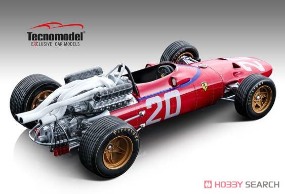 フェラーリ 312 F1-67 モナコGP 1967 #20 C.Amon (ミニカー) 商品画像2