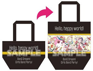 BanG Dream! Girls Band Party! Ani-Art Deformation Tote Bag Hello, Happy World! (Anime Toy)