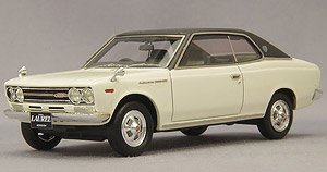 日産 ローレル 2000GX 2ドア ハードトップ 1970年型 アーベインホワイト レザートップ仕様 (ミニカー)