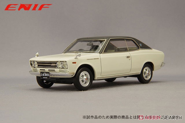 日産 ローレル 2000GX 2ドア ハードトップ 1970年型 アーベインホワイト レザートップ仕様 (ミニカー) 商品画像1