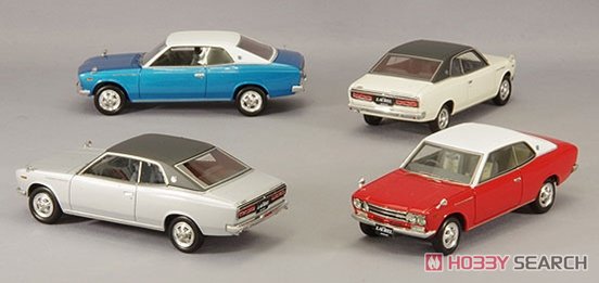 日産 ローレル 2000GX 2ドア ハードトップ 1970年型 アーベインホワイト レザートップ仕様 (ミニカー) その他の画像1