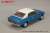 Nissan Laurel 2000GX 2door Hardtop 1970 Heroic Blue Leather Top (Diecast Car) Item picture2