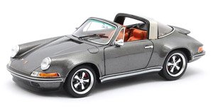 Singer Porsche 911 Targa Gray (Diecast Car)