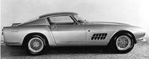 Ferrari 250 GT Berlinetta Special 1956 Metallic Silver (Diecast Car)
