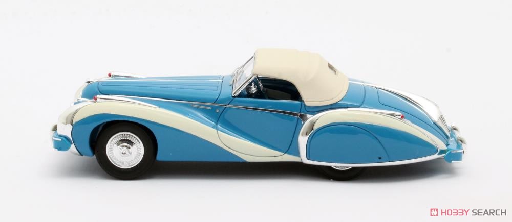 Talbot Lago T26 GS Cabriolet Saoutchik Closed 1948 Blue (Diecast Car) Item picture2