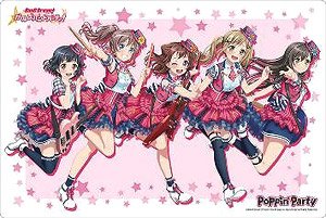 Bushiroad Rubber Mat Collection Vol.477 BanG Dream! Girls Band Party! [Poppin`Party Cheerful Star] (Card Supplies)