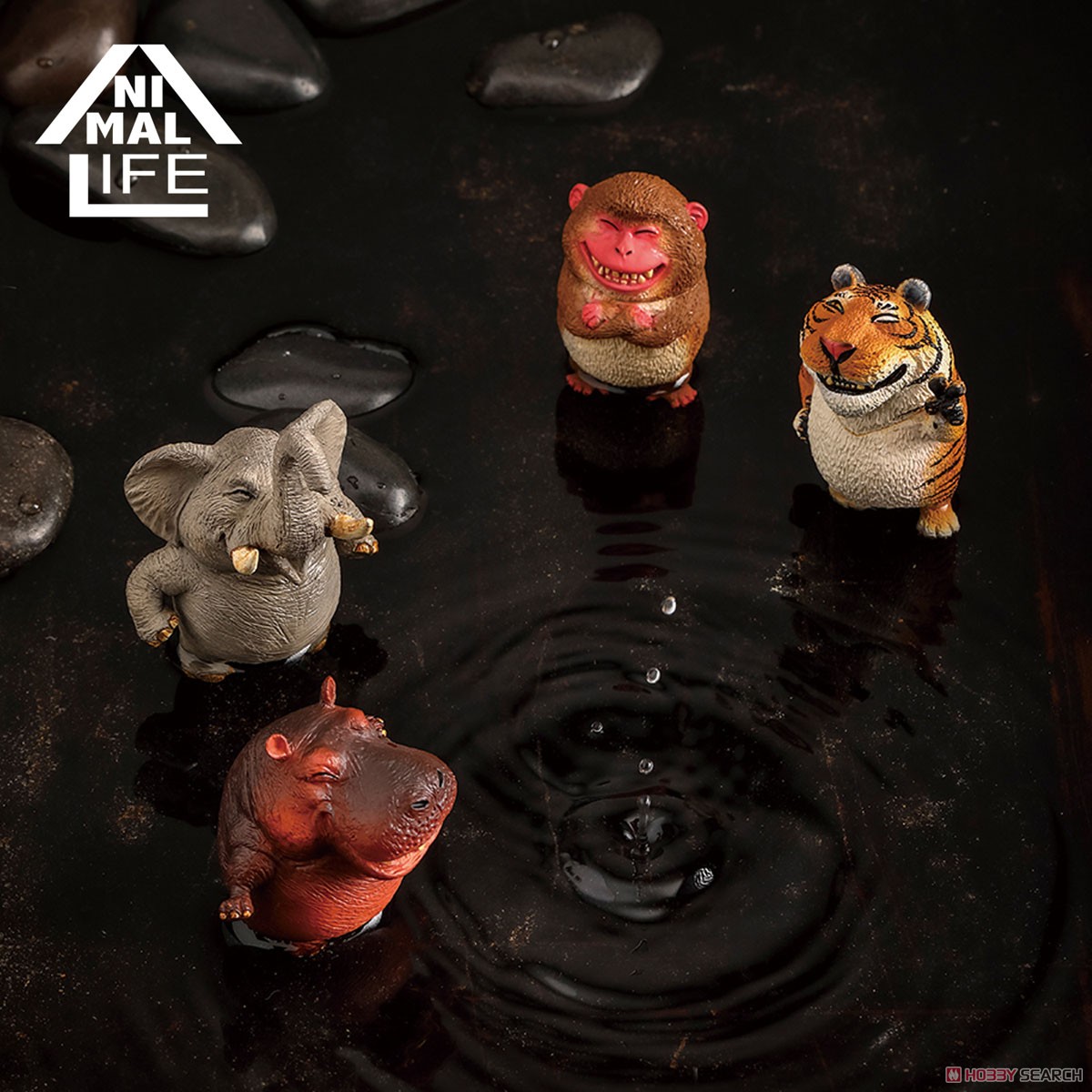 ANIMAL LIFE Chubby Series ハイポ～ズ (6個セット) (キャラクターグッズ) 商品画像6