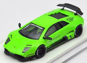LIBERTY WALK LB Works Murcielago LP670 Fluorescent Green (ミニカー)