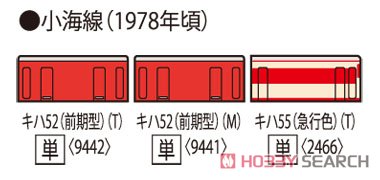 国鉄ディーゼルカー キハ52-100形 (首都圏色・前期型) (M) (鉄道模型) 解説2