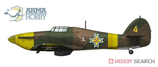 ホーカー ハリケーン Mk.I 東部戦線 (プラモデル) 塗装4