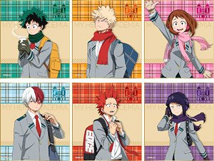 My Hero Academia Mini Colored Paper Collection Morning School(Set of 6) (Anime Toy)
