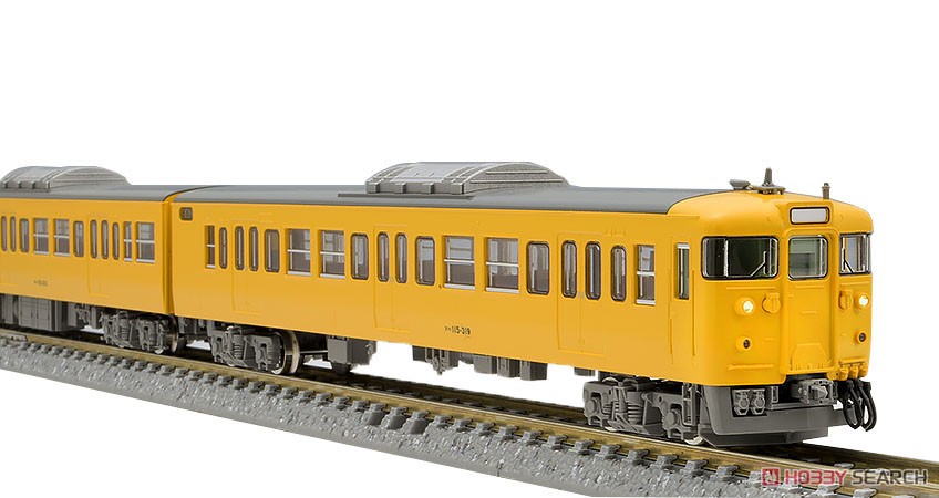 JR 115-300系 近郊電車 (下関総合車両所C編成・黄色) セット (4両セット) (鉄道模型) 商品画像8