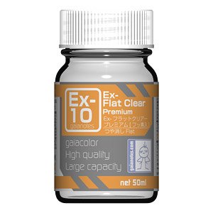 Ex-10 フラットクリアー プレミアム (50ml) (コート材)