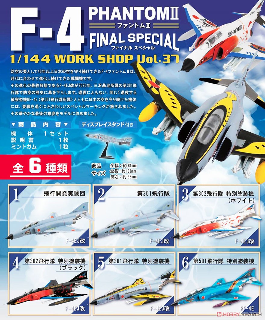 F-4 ファントムII ファイナルスペシャル (10個セット) (プラモデル) その他の画像1