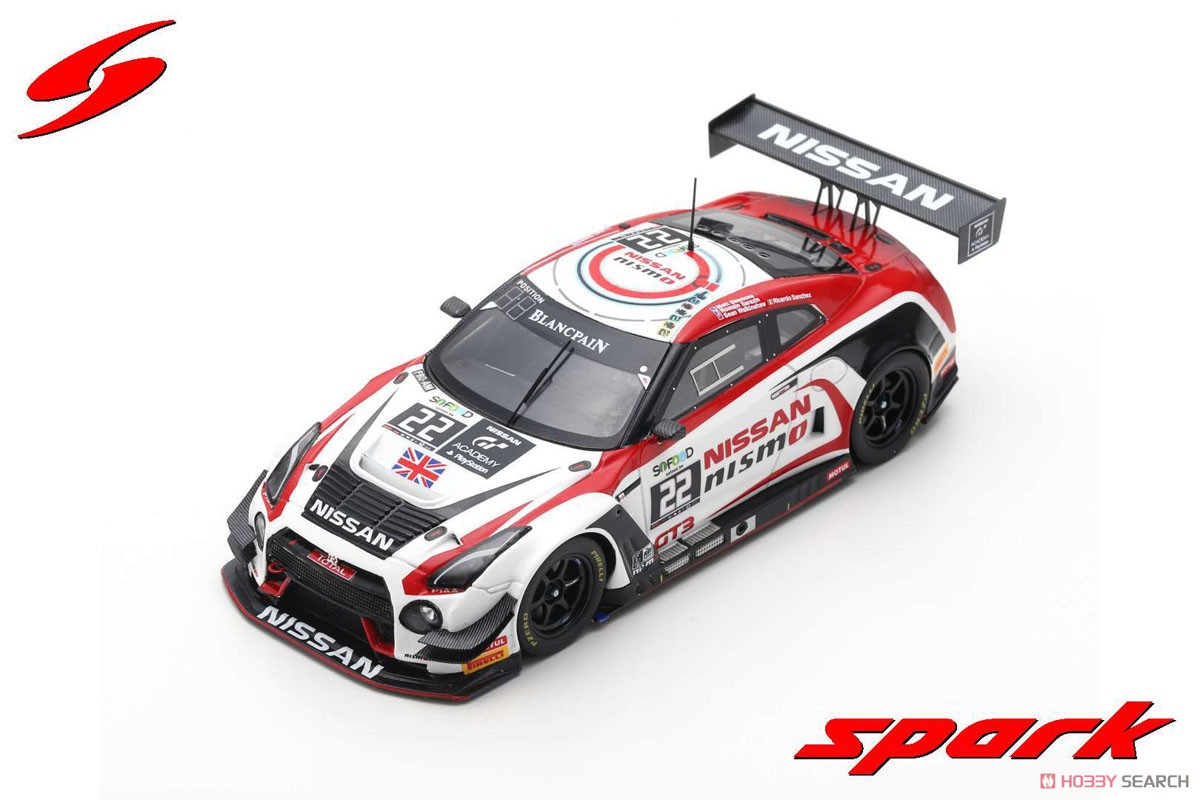 Nissan GT-R Nismo GT3 No.22 Nissan GT Academy Team RJN 24H SPA 2016 R.Sanchez M.Simmons (ミニカー) 商品画像1