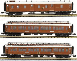 CIWL Wien Nizza Cannes Express Three Car Set A (3-Car Set) (Model Train)