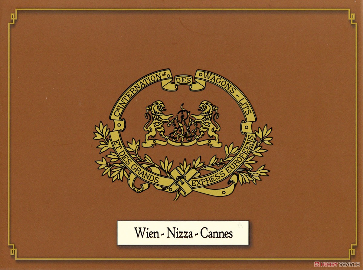 CIWL Wien Nizza Cannes Express Three Car Set A (3-Car Set) (Model Train) パッケージ1
