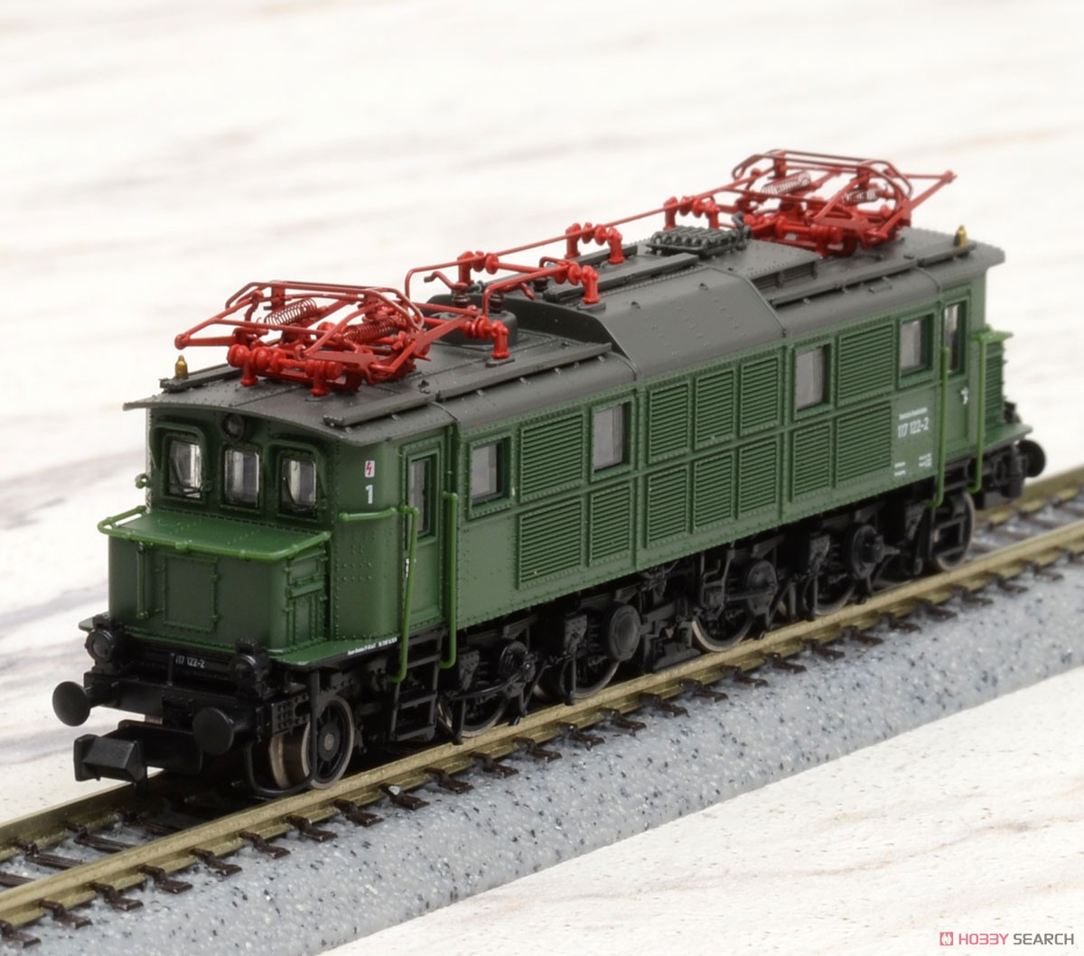 BR117 122-2 DB (西ドイツ) グリーン Ep.IV ★外国形モデル (鉄道模型) 商品画像3