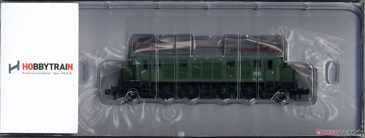 BR117 122-2 DB (西ドイツ) グリーン Ep.IV ★外国形モデル (鉄道模型) パッケージ1